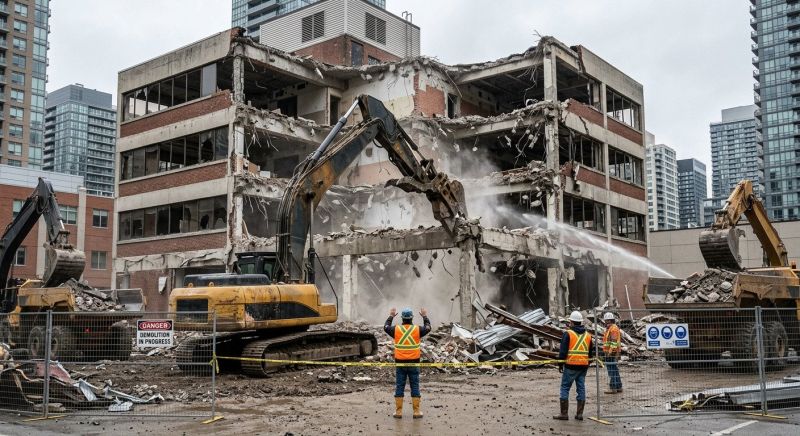 Commercial Site Demolition in Sacramento, CA
