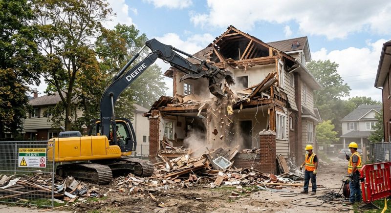 Home Demolition Service in South Houston, TX