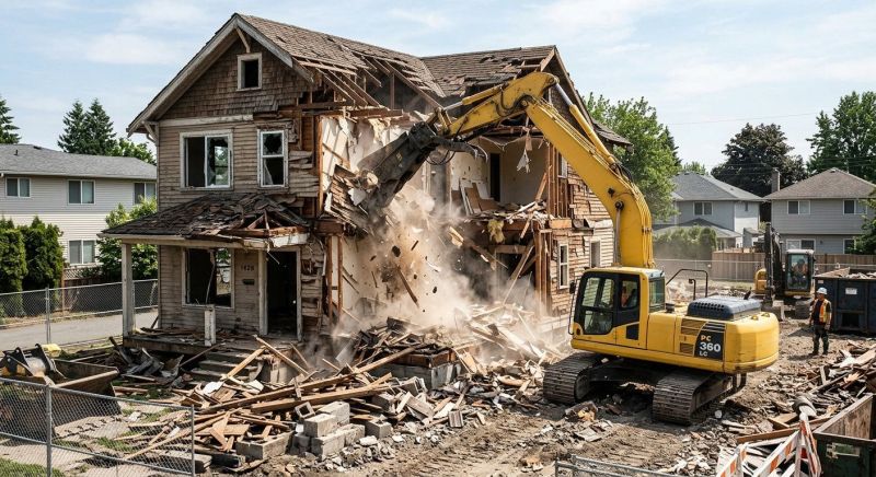 Home Demolition Service in South Houston, TX