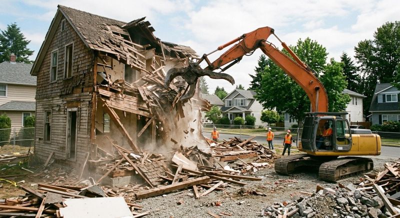 Home Demolition Service in Cypress, TX