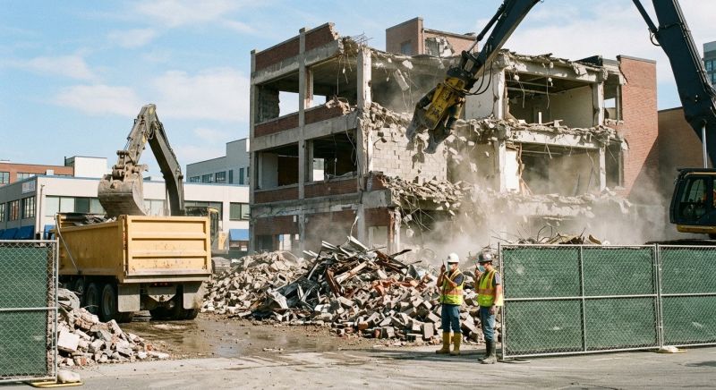 Industrial Demolition in Bergen County, NJ