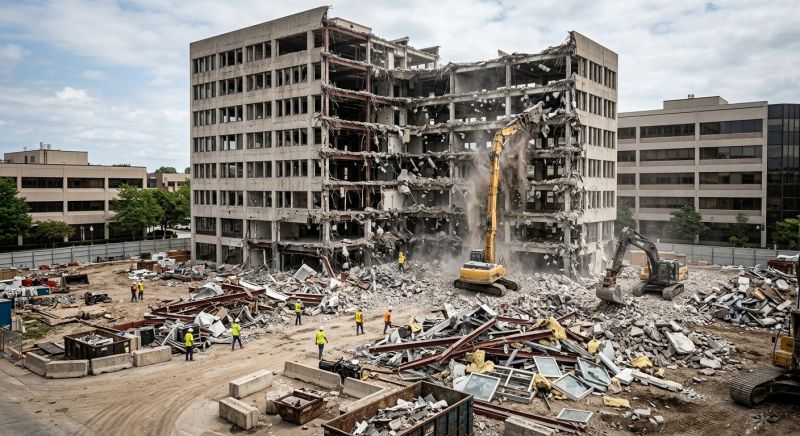 Parking Lot Removal in Bergen County, NJ