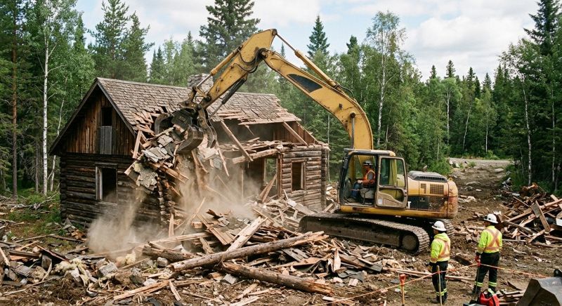 Cabin Demolition in South Houston, TX